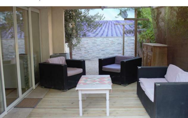 Ferienwohnung chemin neuf jardin Gréoux-les-Bains Exterior foto